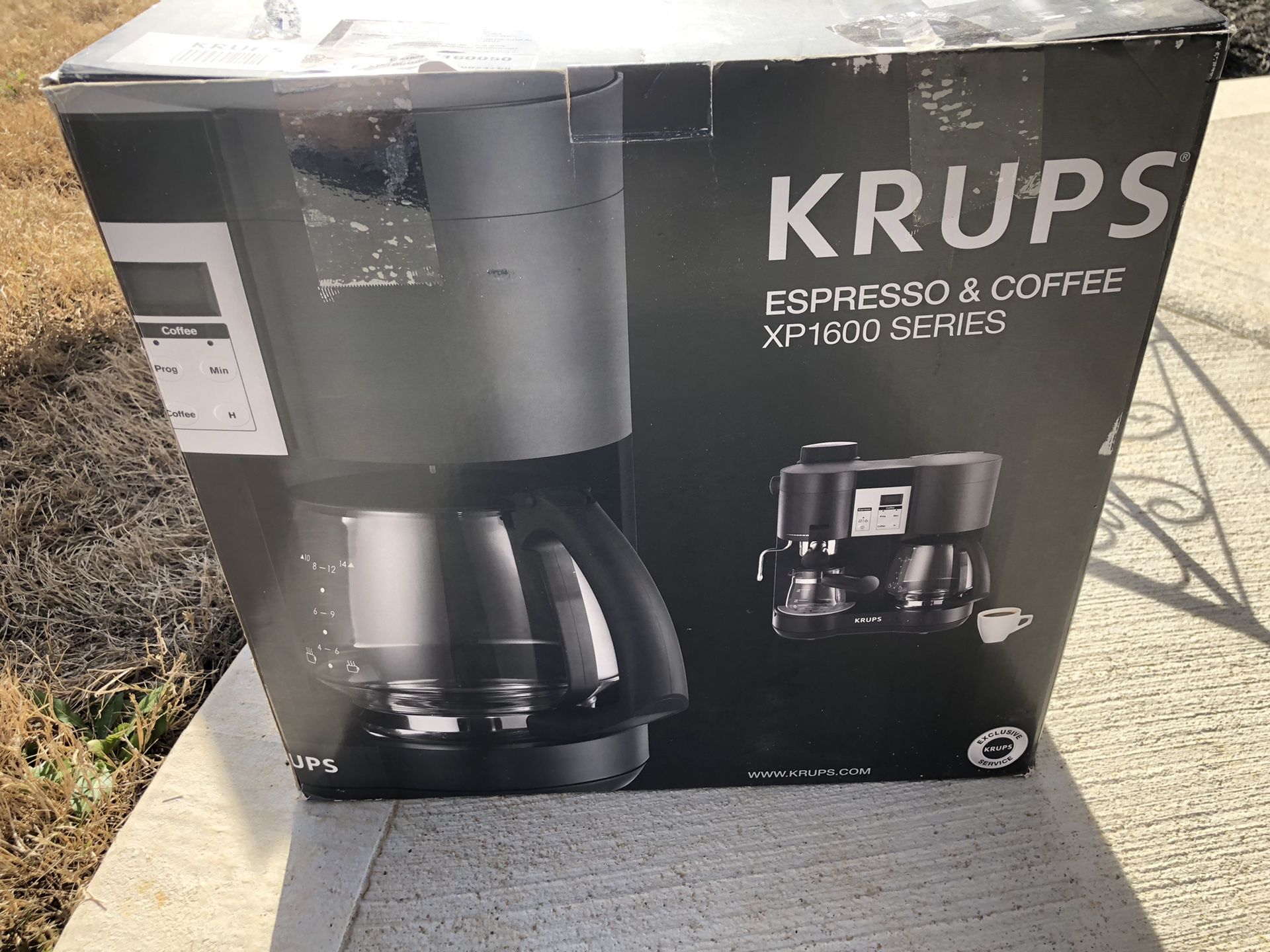 KRUPS espresso and coffee maker
