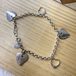 Sterling silver bracelet size 8” 9.3