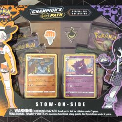 Rare Pokemon Champions Path ‘Stow-On-Side’ Pin Collection