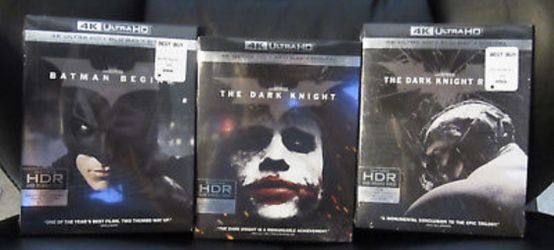Batman trilogy 4K NEW