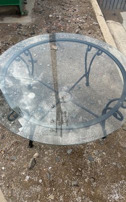 Glass Coffee Table /patio Table
