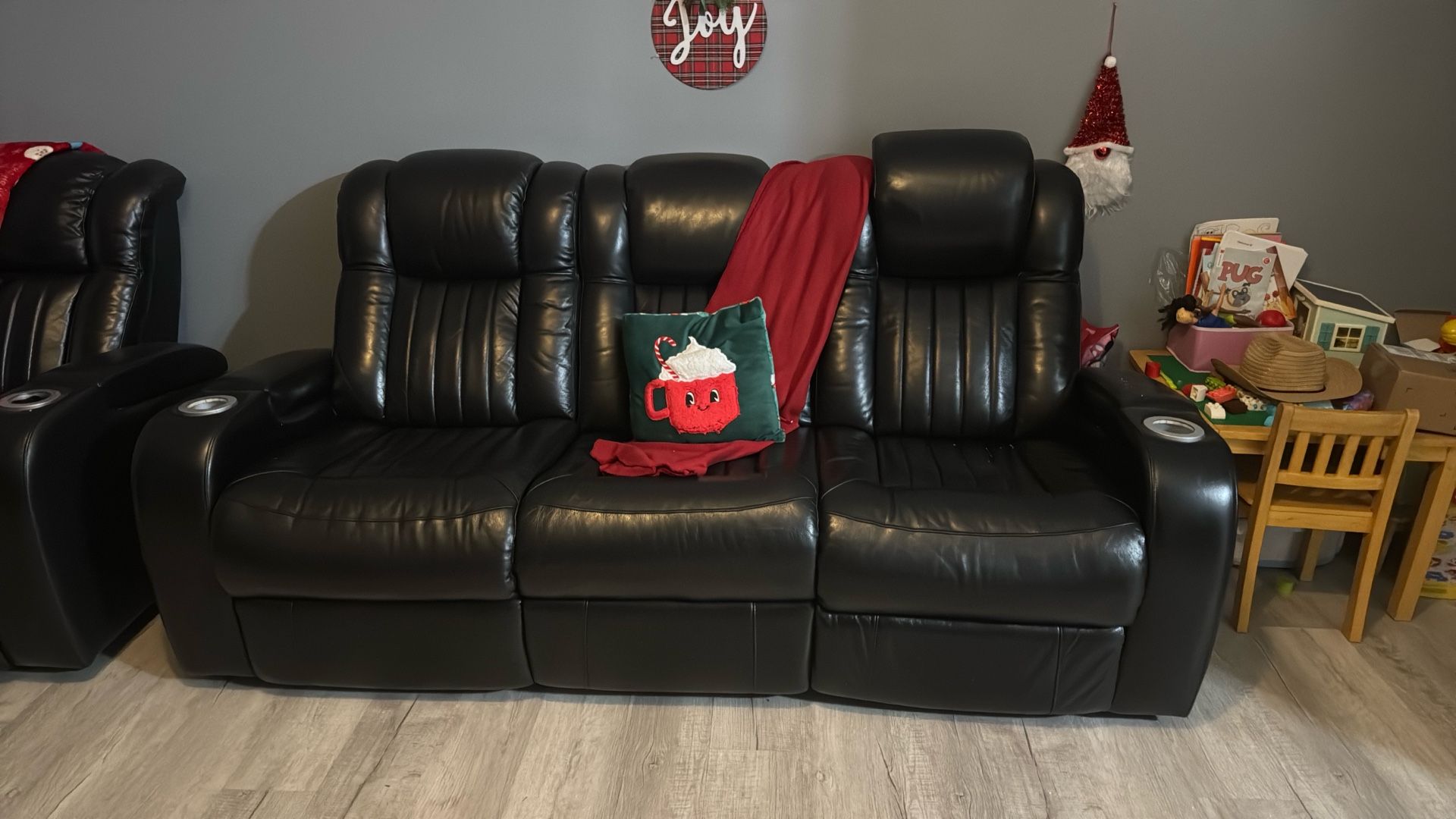 Black Leather Couches For Sale