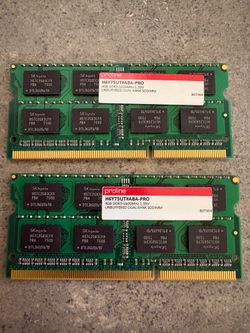 8GB (2x4GB) DDR3L 1600MHz Laptop RAM – Proline SODIMM