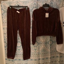 Brown Jogger Set Medium 