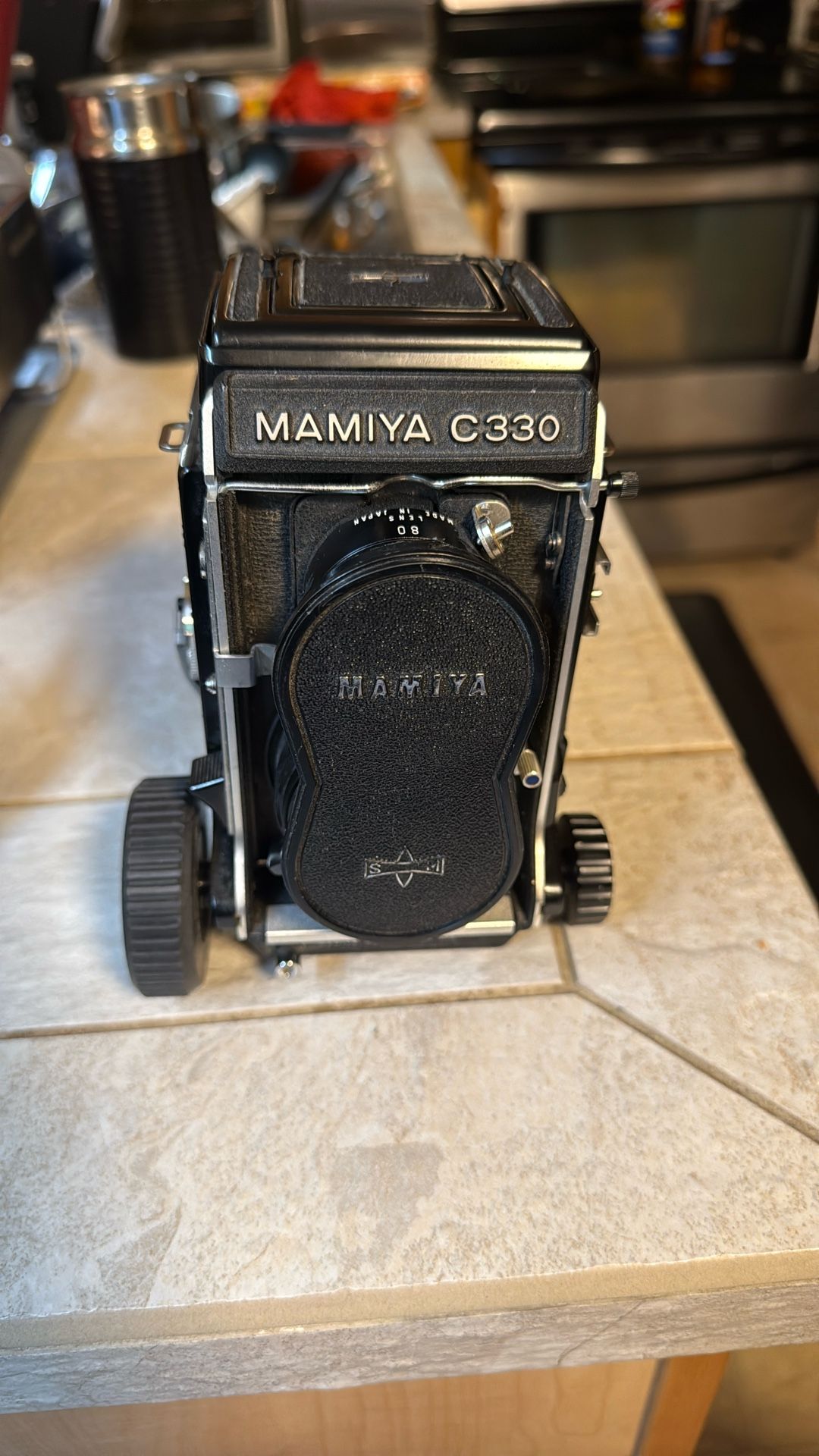 Vintage Mamiya C330 Cameras, Extra Lenses, Tripod adapter & 2 Rolls Of Film