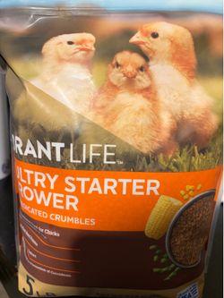 Vibrant Life Poultry Starter&Grower 5lb New