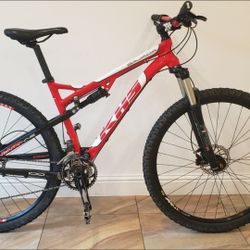 KHS Bajada Full Suspension Mountain Bike MTB 