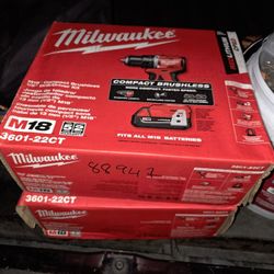 Milwaukee M18 Drill 