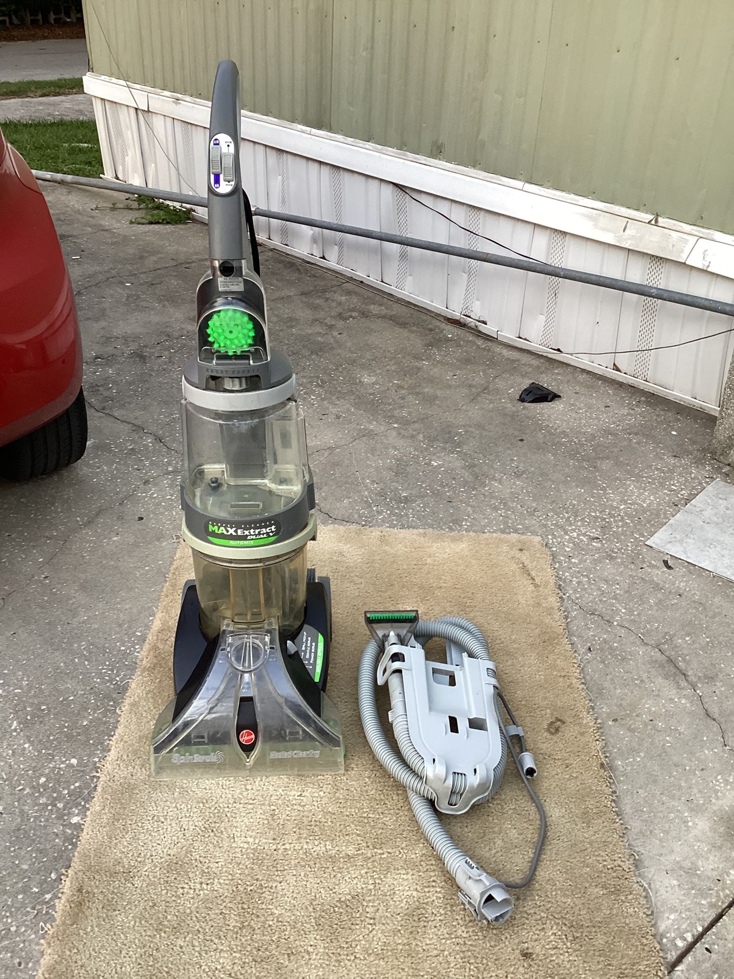 Hoover Max Extract Carpet Shampooer With Upholstery Hose
