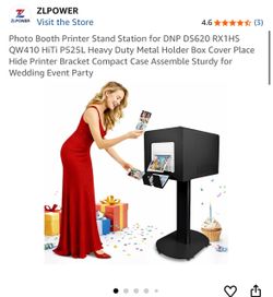 ZLPOWER Photo Booth Printer Stand Station