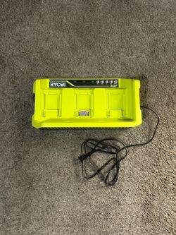 Ryobi 40v 3-Port Sequential Rapid Battery Charger
