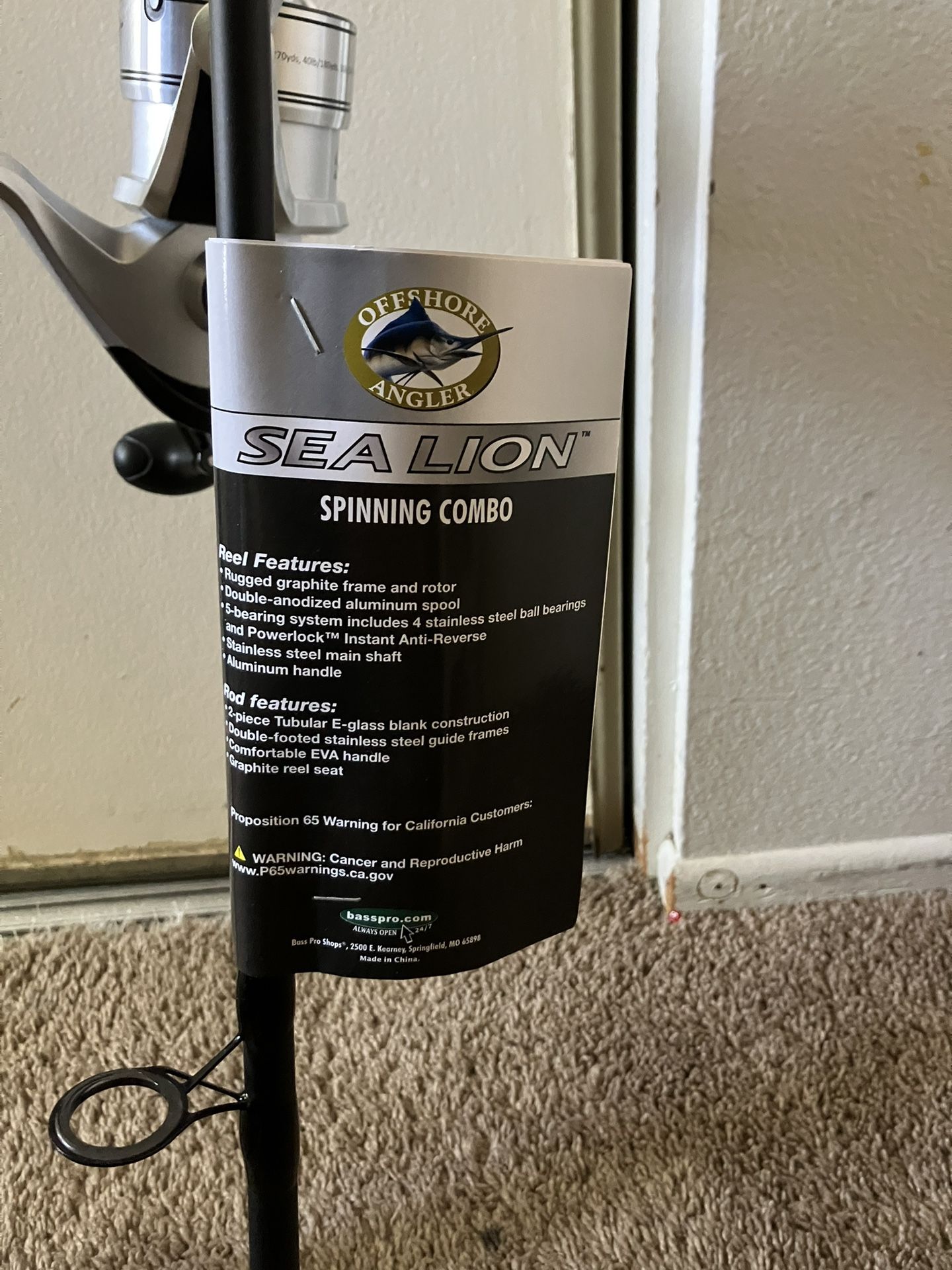 Sea Lion Cast Rod Combo