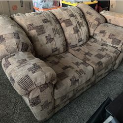 Small Couch/large Love Seat 