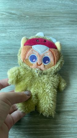 Pancake Cookie Plush (I Just hotglued the head inside of a lil onesie I found) COOKIE RUN KINGDOM