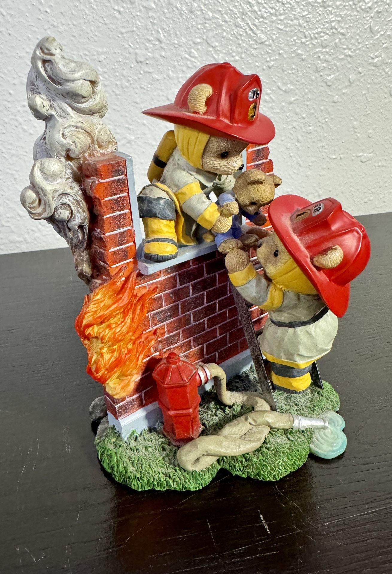 Hamilton Collection Teddy Bear Brigate Sculpture