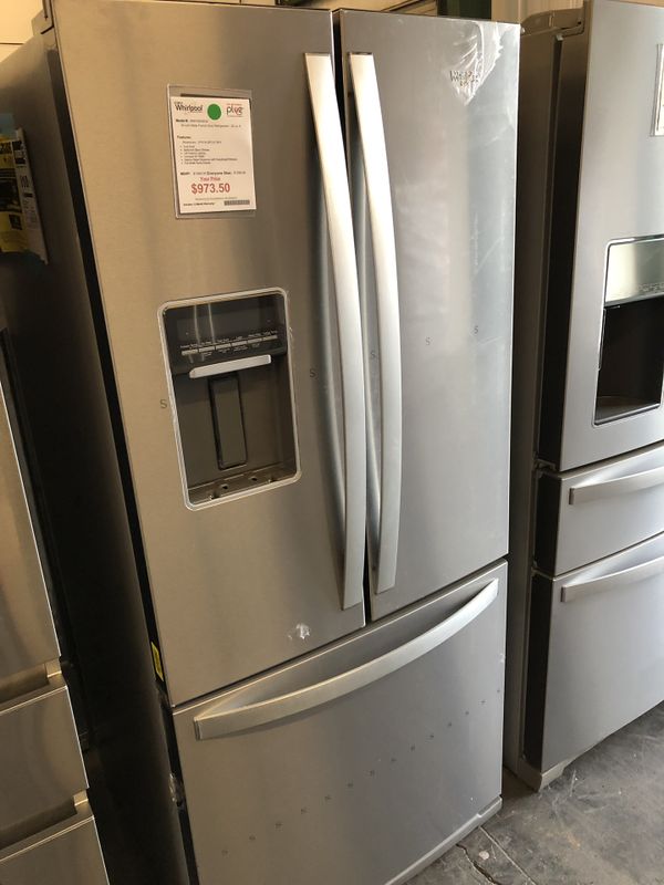 Whirlpool 30 inch Wide French Door Refrigerator 20 cu ft