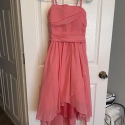 Girls pink dress
