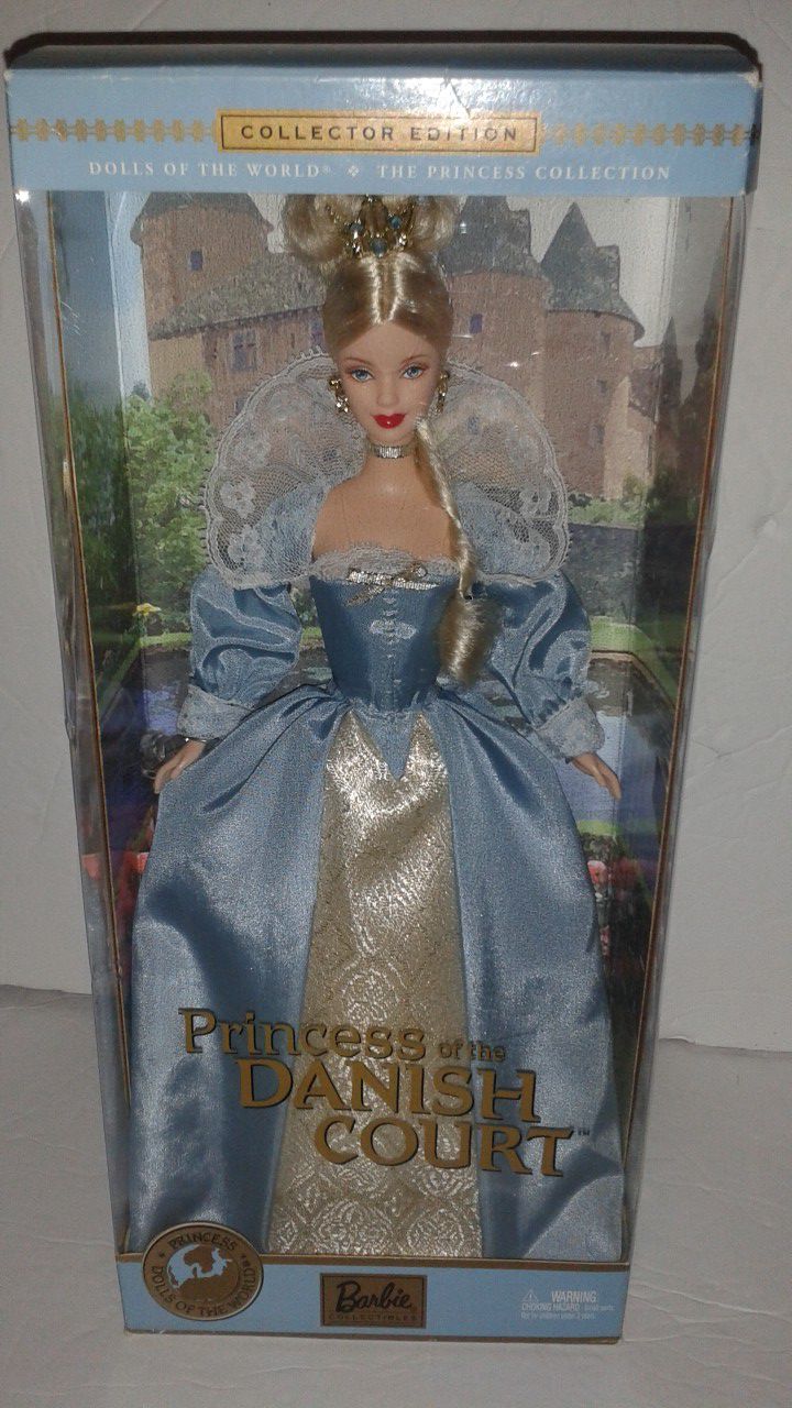 Delegeret omhyggelig porcelæn Dolls of the World Princess of the Danish Court Barbie Doll for Sale in  Kissimmee, FL - OfferUp