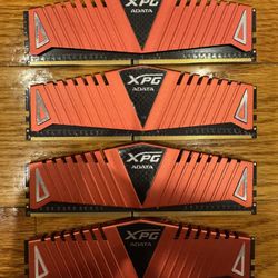 XPG Adata 16GB (4x4gb) DDR4 Ram 2400mhz for gaming/desktop