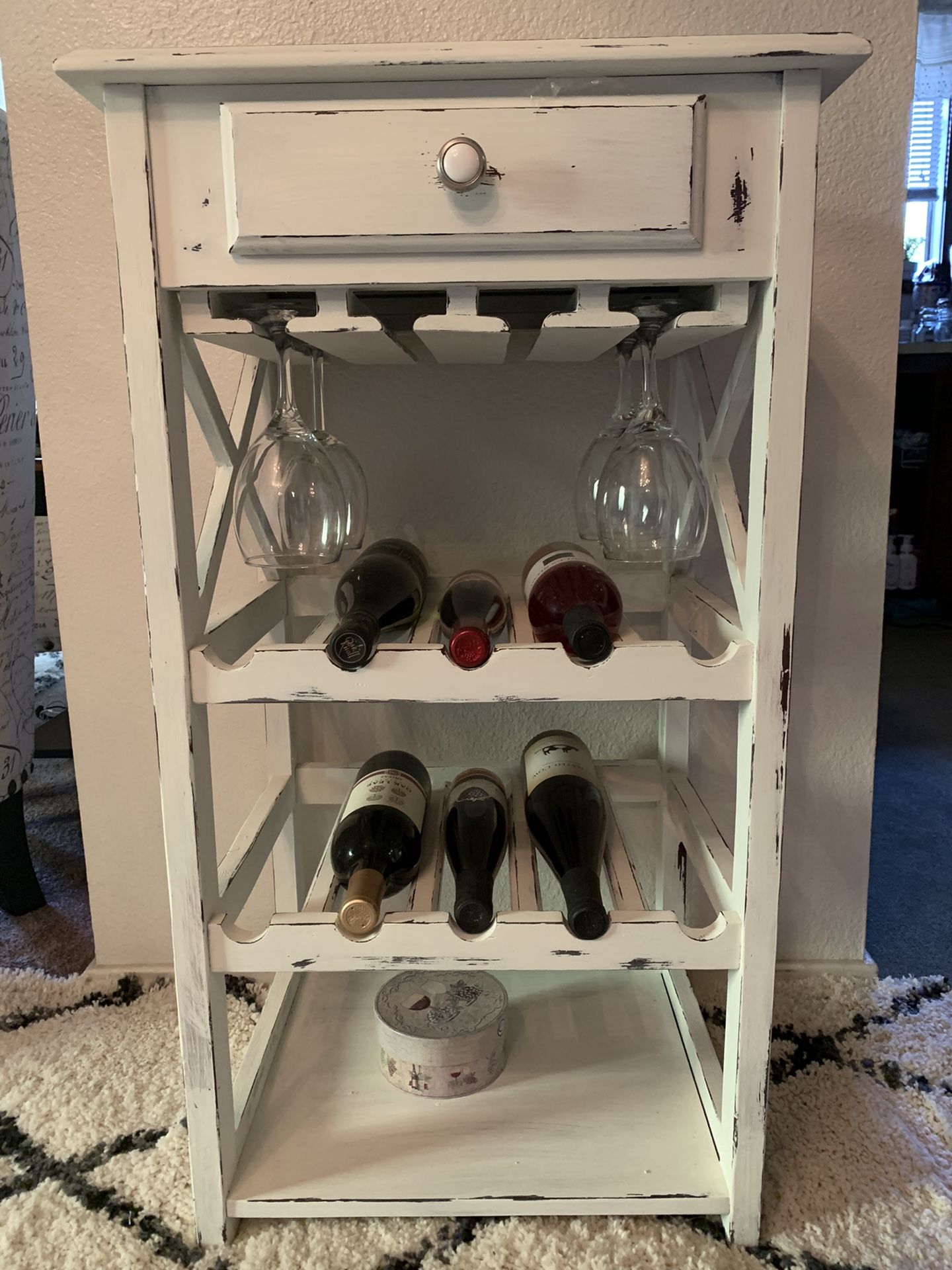 Refinished Wine Rack
