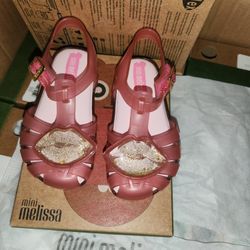 Mini Melissa Sandalias Auténticos Nuevos En su caja #5,6,7,8,9,10,11,12
