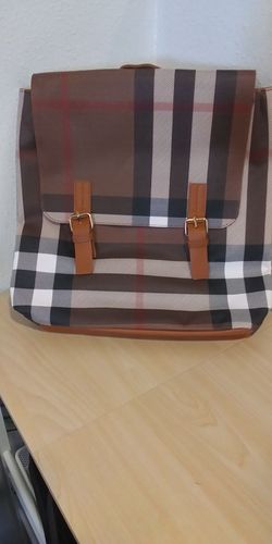 Loulu Bag Backpack Double Strap Magnetic Button Zipper Outside/Inside Double Compartment Inside