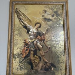 Picture Frame  / Cuadro St. Michael  $30 Or Best Offer 