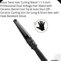 xtava Twist Hair Curling Wand