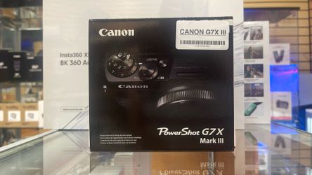 Canon Powershot g7x mark iii
