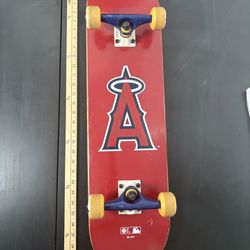 Rare Los Angeles Angels MLB Skateboard 