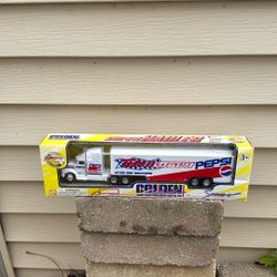 Pepsi Team Racing Die Cast Semi Truck 
