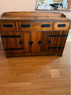 Rustic credenza