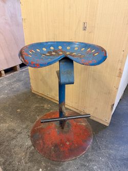 Vintage Tractor Seat Stool