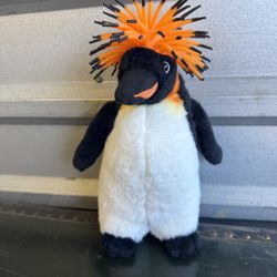 Vintage Penguin rubber hair plush