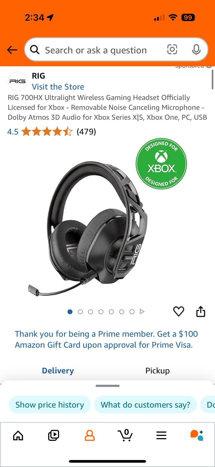 Rig 700HX For Xbox,PC, Playstation