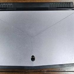 Alienware 17 R4 gaming laptop used with charger