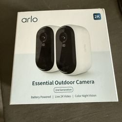 Arlo Essential Outdoor Camera 2pack