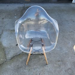 Clear acrylic chair