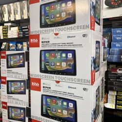 BOSS Audio Systems BCPA10 Single DIN Car Stereo Wireless Apple CarPlay, Wireless Android Auto, 10.1 Inch Touchscreen, Bluetooth, AM/FM Radio Receiver