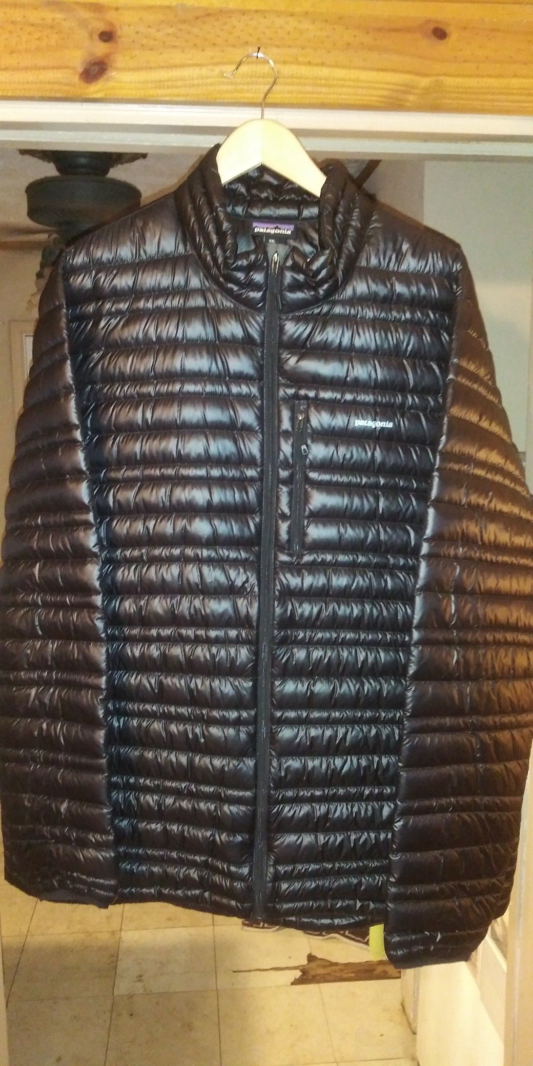 Patagonia lightweight down jacket