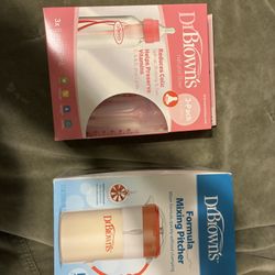 Formula Mixing Pitched And Bottles 