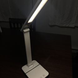 White Foldable LED Desk Lamp