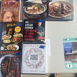 🍣 Asian & Chef Cookbook Collection – Jet Tila, Lucky Peach, Mission Street Food & More 🍜