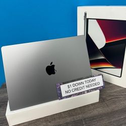 Apple MacBook Pro 14 inch M1 16GB RAM 1TB Laptop -PAYMENTS AVAILABLE-$1 Down Today 