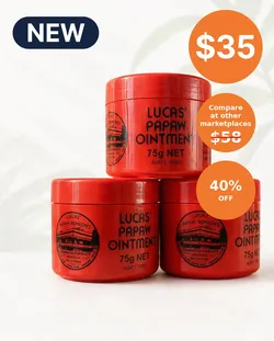 Lucas' Papaw Ointment 75g – 3 Pack NEW