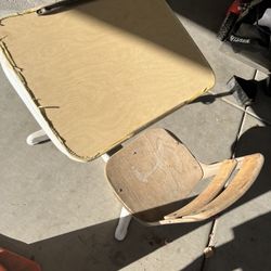 Antique School Chair