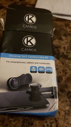 3 in 1 UNIVERSAL CAMERA LENS KIT FIR SMARTPHONES, TABLETS AND NOTEBOOKS
