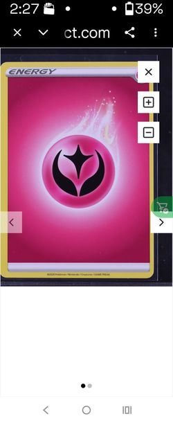 2020 Pokemon Unnumbered Energy Cards Fairy Energy