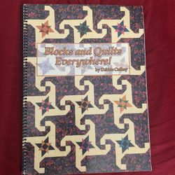BLOCKS AND QUILTS EVERYWHERE! By Debbie Caffrey. Spiral Bound PB. Very good.