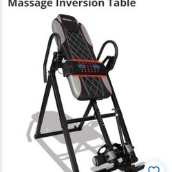 Health Gear Inversion Table Adjustable Heat And Massage 